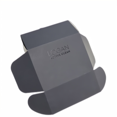 Cosmetic Cotton Paper Packing Box With Spot UV LOGO FSC ISO9001 certificate