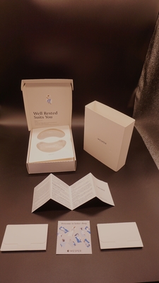 4C PMS Offset Electronics Packaging Boxes , shipping box with PS , PET blister trays and instruction cards or manuals