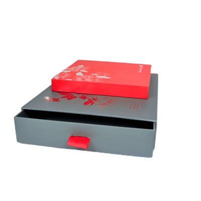 Pudełko na papier do wysuwania szuflady, niestandardowe kartonowe pudełka na prezenty C1S 1200g greyborad wrap C2S